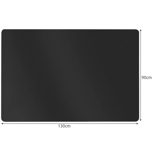 Ochronna podkładka na krzesło 90x130cm RUHHY - czarna