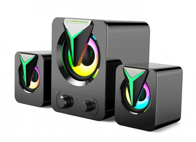 2.1 Głośniki USB Rainbow Soprano
