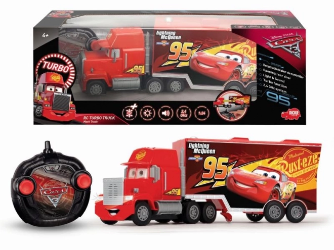 RC auto Mack Turbo z filmu Auta