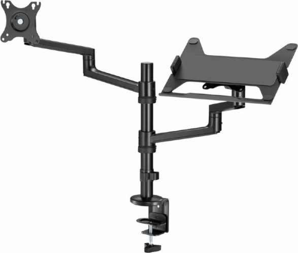 GEMBIRD regulowany biurkowy uchwyt na monitor 17–32'' i laptop do 17,3''