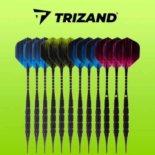 Zestaw 12 lotek + akcesoria Trizand 21629