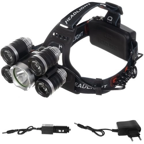 Czołówka 5 x LED T6 CREE
