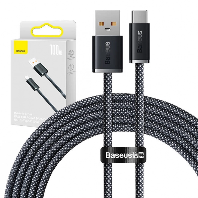 Kabel USB na USB-C Baseus Dynamic Series 2m czarny
