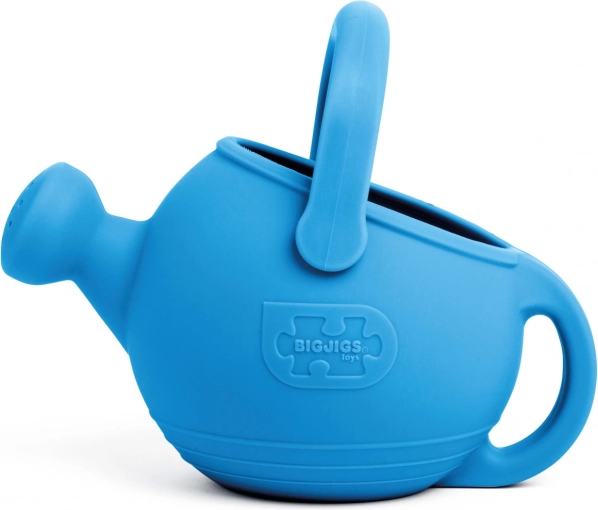 Silikonowa konewka dla dzieci Ocean, niebieska – BIGJIGS Toys