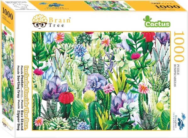 Puzzle Brain Tree Kaktusy 1000 elementów