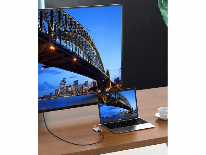 Adapter 3w1 USB-C HDMI 4K