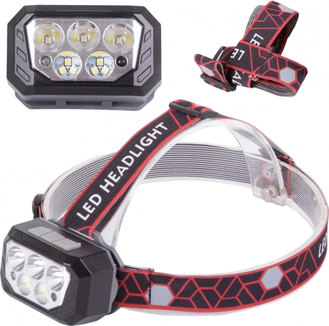 Latarka czołowa LED XHP30 i SMD, ładowalna z akumulatorem