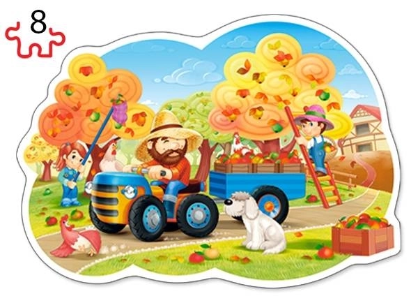 Puzzle Cztery pory roku dla dzieci
