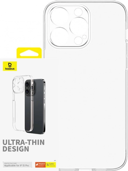 Etui do iPhone 15 Pro Baseus OS-Lucent Series przezroczyste