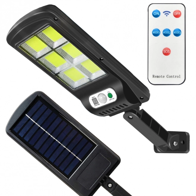 Lampa solarna z czujnikiem ruchu i zmianą światła