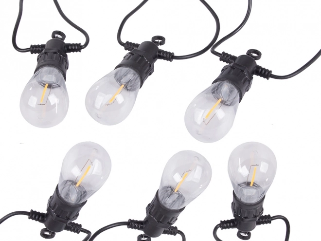 Ogrodowa girlanda świetlna z 20 żarówkami LED