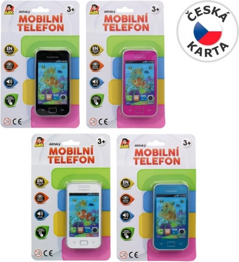 Dziecięcy telefon komórkowy na baterie 11 cm