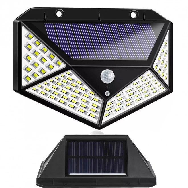 Lampa solarna z czujnikiem ruchu i 100 LED