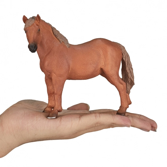 Figurka brązowej klaczy Suffolk Punch