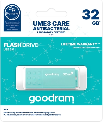 Pamięć USB 3.0 GOODRAM Antibacterial 32 GB
