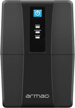 zasilacz awaryjny line‑interactive 650 VA z wyświetlaczem ARMAC Home 650E LED V2
