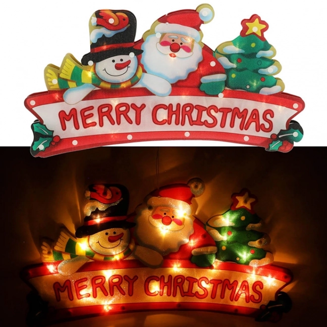 Świąteczna dekoracja LED Merry Christmas 45 cm