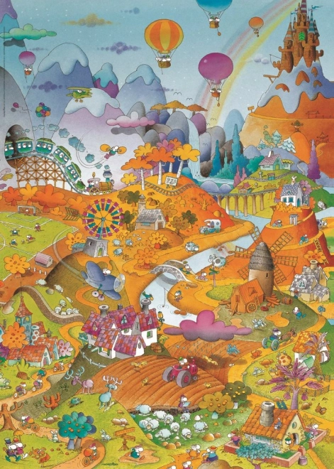 Puzzle 1000 elementów Idylla - Pole