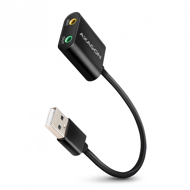 Zewnętrzna karta dźwiękowa USB 2.0 48kHz/16-bit stereo Axagon