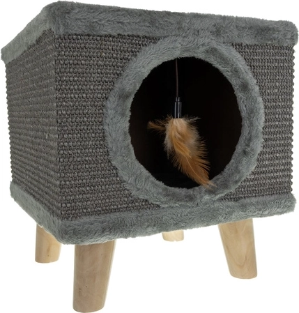 Stabilna konstrukcja na drewnianych nóżkach