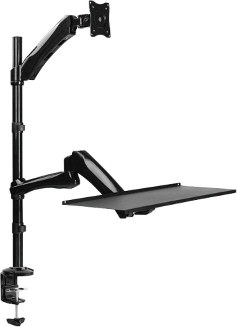 Ergonomiczny uchwyt na monitor i klawiaturę 13–27"