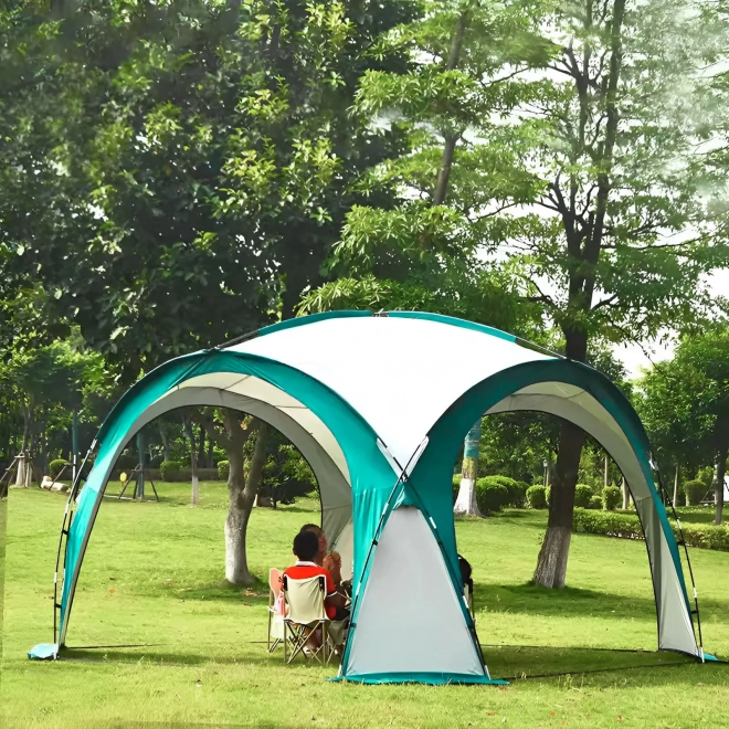Namiot na imprezy ogrodowe na piknik + torba ModernHome - zielona