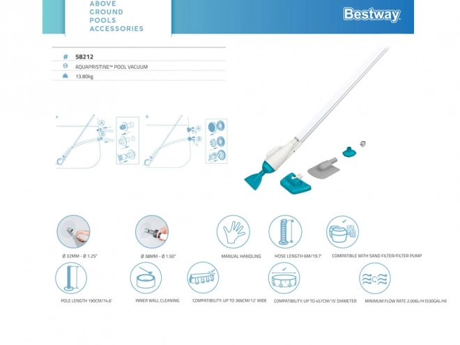 Odkurzacz dna basenu Bestway