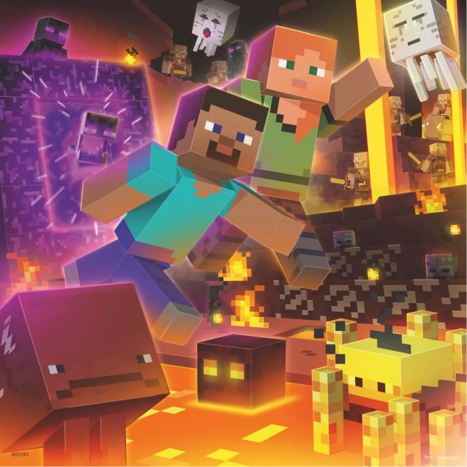 Minecraft Biomy 3x49 elementów