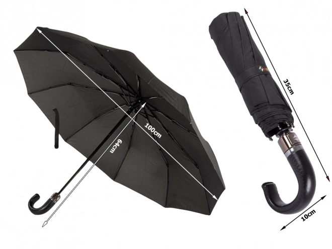 Elegancki automatyczny parasol