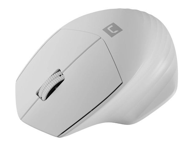 Bezprzewodowa mysz Siskin 2 1600 DPI Bluetooth 5.0 + 2,4GHz – Biała