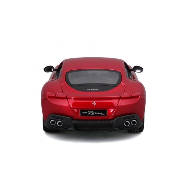 Metalowy samochodzik Ferrari Roma w kolorze czerwonym