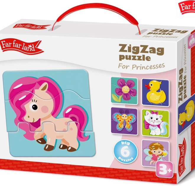 Puzzle ZigZag dla Księżniczek Far Far Land
