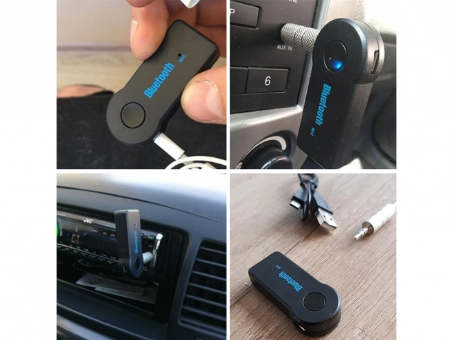 Odbiornik Bluetooth adapter z AUX i minijack