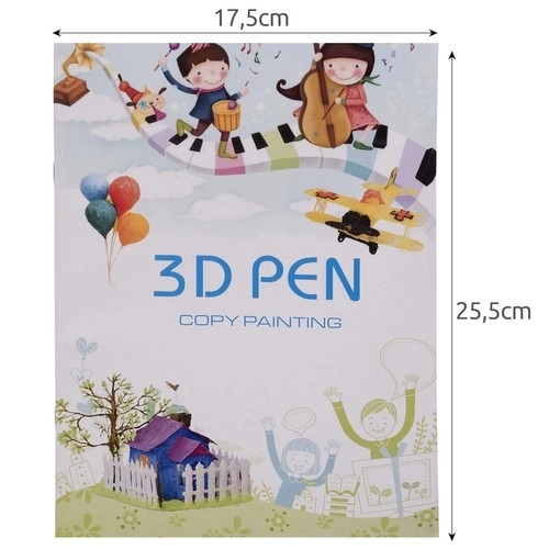 Książka szablonów do długopisu 3D Maaleo 22734
