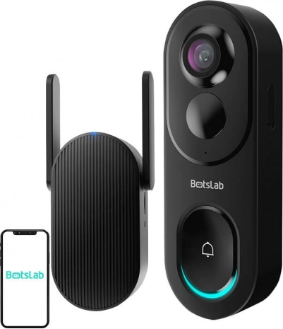 wideodomofon Botslab 2 R810 5MP z ujęciem 360° i ochroną IP66