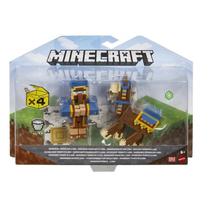 Figurki Minecraft 8 cm zestaw dwupak