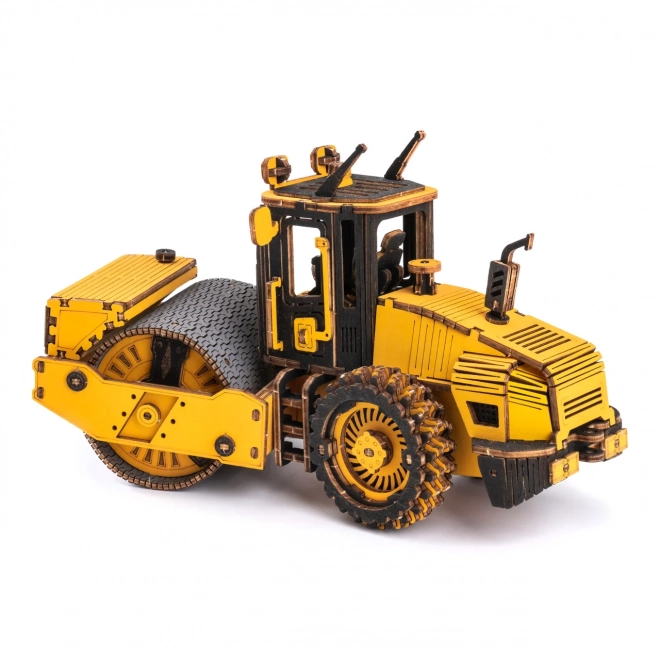 RoboTime drewniane 3D puzzle - Walec drogowy