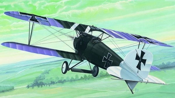 Model Albatros D3 15,4x19,2cm w pudełku 31x13,5x3,5cm