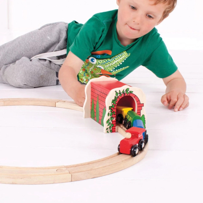 Bigjigs Rail Tunel Kolejowy z Cegieł