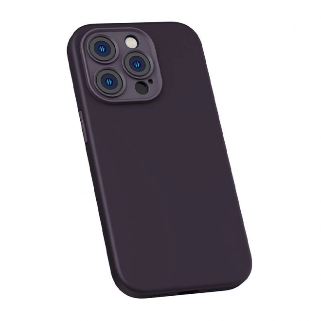 Baseus silikonowe etui na iPhone 14 Pro, w tym szkło hartowane i zestaw czyszczący