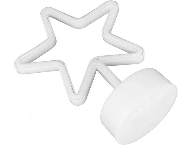 Neonowa gwiazda lampka LED z USB