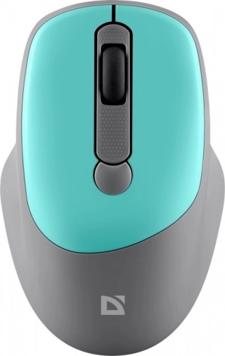 Bezprzewodowa mysz silent click Defender Feam MM-296 RF 1600 DPI – Miętowa