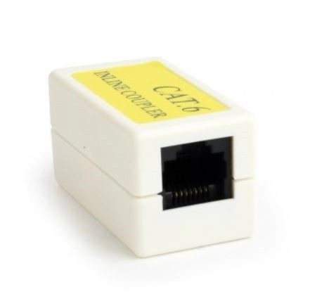 Złącze LAN RJ-45 Kat. 6 biały