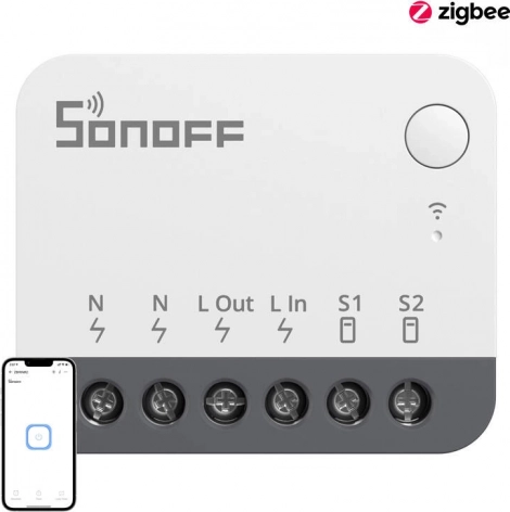 inteligentny mini przekaźnik zigbee sonoff zbminir2