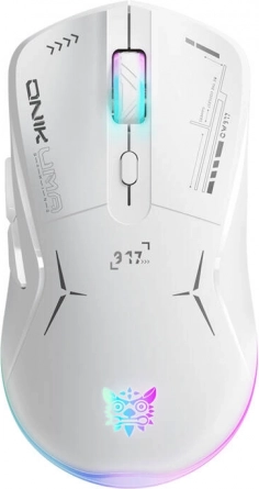 Bezprzewodowa mysz gamingowa Onikuma CW917 biała