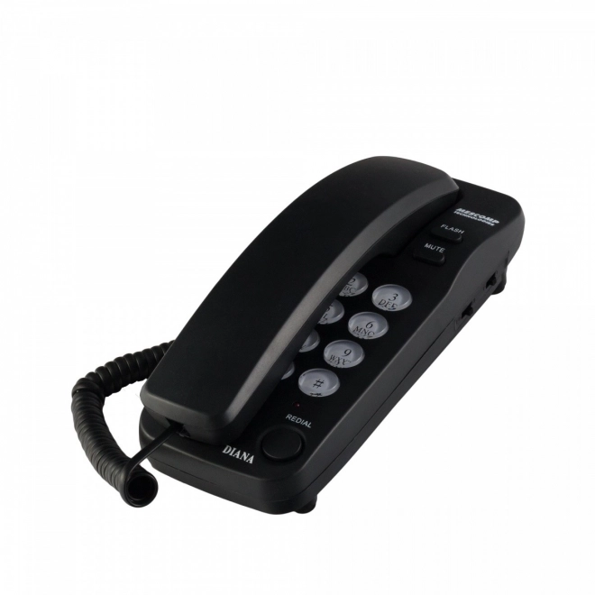 Telefon stacjonarny Mescomp MT 518 Diana czarny