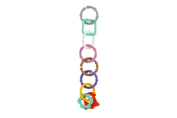 Łańcuch/bariera 8 kształtów plastik w woreczku 11x48x3cm 0m+