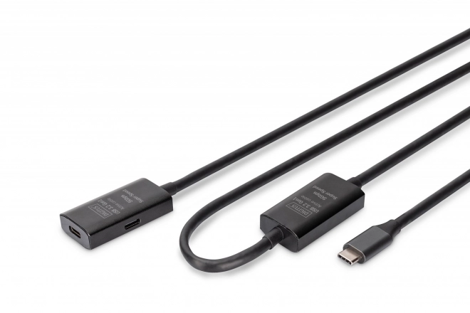 Aktywny kabel przedłużający USB-C - USB-C, USB 3.2 Gen1, 10m