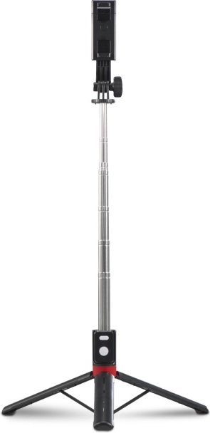 Bluetooth selfie stick z teleskopowym statywem 110 cm