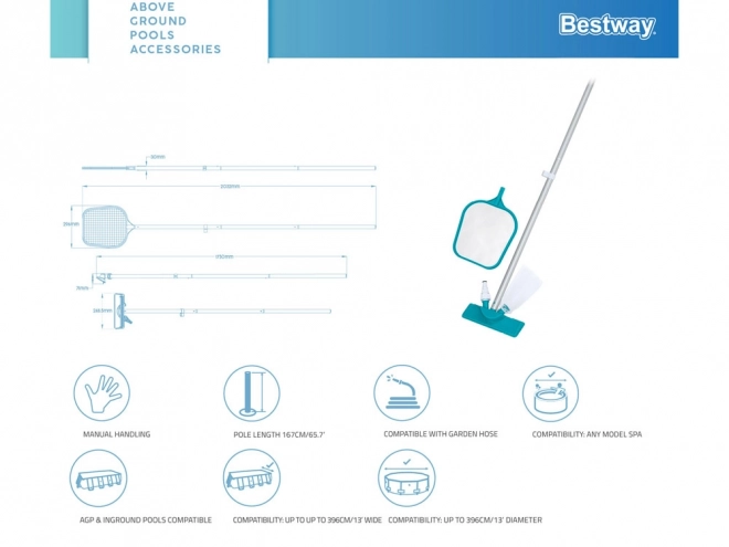Zestaw do czyszczenia basenów Bestway